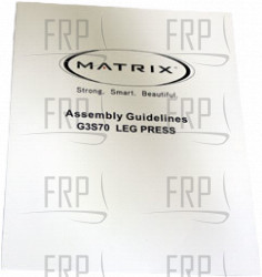 Manual, Assembly - Product Image