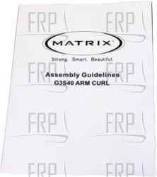 Manual, Assembly, GM14 - Product Image