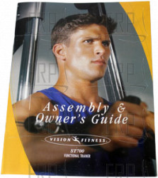 MANUAL ASSEMBLY/OWNER ST700 - Product Image