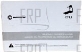 Manual, Owner's - Product Image