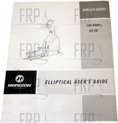 Manual, User's - Product Image