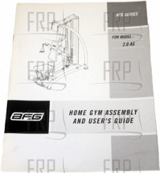 Manual;Assembly Guide;GM206 - Product Image