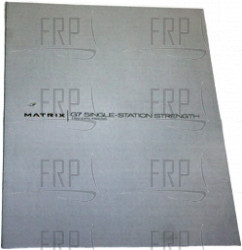 Manual;Assembly Guide;GM47-KM - Product Image