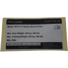 Marking, 70x42mm, Black Word/Silver Base, - Product Image Marking, 70x42mm, Black Word/Silver Base, - Product Image