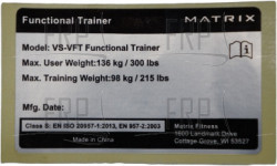 Marking;;70x42;Black Word/Silver Base;PE - Product Image