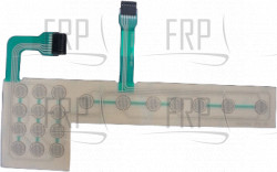 Membrane Keypad, CONSOLE, MF XR, - Product Image