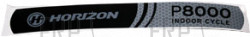 Model Decal, P8000, - Product Image