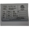 Model Label, ETL, EP586, - Product Image Model Label, ETL, EP586, - Product Image