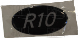 Model Label, Side Cover, RB153 - Product Image