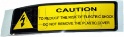 MOTOR COVER DECAL NEED BACK GLUE - Product Image