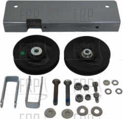 Movable Pulley Fixing Set Iced Sliver - Product Image