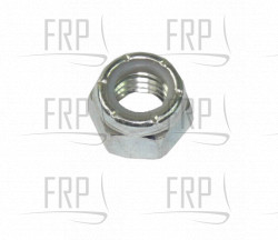 NUT:7/16"-14 Zinc Nylon Lock Nut - Product Image