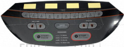 OVERLAY, KEYPAD, TM617-2KM, TM617 - Product Image