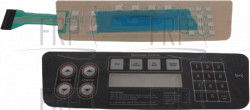 Overlay Set TV English TM521C TV key p - Product Image