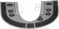 Overlay, Speed/Elevation Keys - Product Image