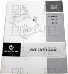 Owner's Manual - Product Image