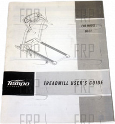 Owner's Manual-610T - Product Image