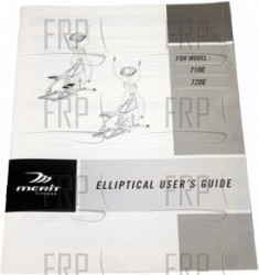 Owner's Manual-710E, 720E - Product Image
