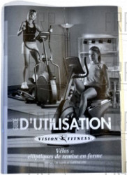 OWNERS MANUAL BIKE/ELLIPT 2011-FRENCH - Product Image