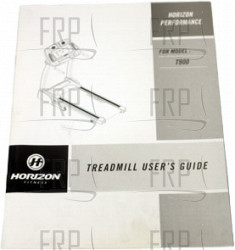 Owner's Manual-T900 - Product Image