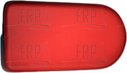 Pad, Back, Red - Product Image