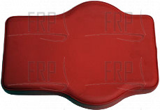 Pad, Back, Red - Product Image