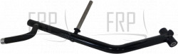 Pedal Arm set, Semi, Assembly, right, Black Glos - Product Image