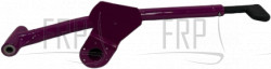 Pedal Arm set;Semi-Assy;left;O-PF Purple - Product Image