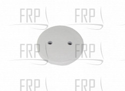 Pedal axle cover (silver / white) - Product Image