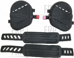 Pedal;w/ Belt;L/R;JD-10A;Black1; - Product Image