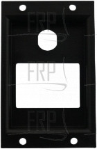 Plastic Base, Power Switch, ABS/PA757, Bla - Product Image