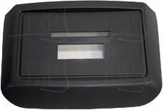 PLASTIC COVER, U, ABS, CONSOLE, Gray - Product Image