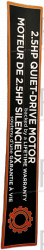 POP Sticker;Motor Cover;;;Synthetic Pape - Product Image