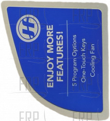 POP Sticker;Reading Rack;;;;Left;;TM734- - Product Image