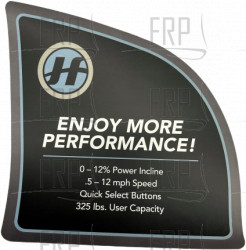 POP Sticker;Reading Rack;;;;Right;;TM726 - Product Image