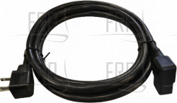 Power Cord, 110V, 8' - Product Image