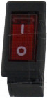 Power Switch, Single Pole, W/O Light, 125V, - Product Image