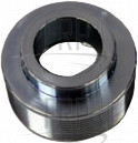 PULLEY, POLY-V, ZINC PLATING, SS41, J10#65, - Product Image