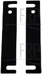 Rear Shim Foot Plate Set;TM501;SBOM; - Product Image