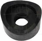 Rubber Pad Horn Black;PL03 - Product Image