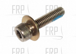 SCREW, M5 X 0.8 X 16.0L SHCS, SS, FLAT WASHER - Product Image