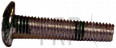 Screw, oval head - Product Image