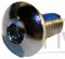 Screw;BH;M5x0.8Px10L;HS;CST;CST;CST;CHM; - Product Image