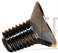 Screw;Flat Hex Socket;M5x0.8Px10L - Product Image