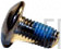 Screw;Hex Socket;BH;M5x0.8Px10L - Product Image