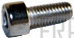 Screw;Hex Socket;Round;M5x0.8Px12L;Cr Pl - Product Image