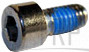 Screw;Hex Socket;Round;M6x1.0Px12L;Adher - Product Image