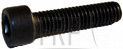 Screw;Hex Socket;Round;M6x1.0Px25L;Adher - Product Image