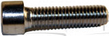 Screw;Hex Socket;Round;M8x1.25Px30L;Cr - Product Image
