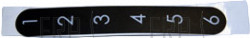 SEAT PAD ADJUSTMENT DECAL - Product Image